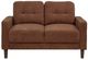 Coaster® Bowen II Rust Upholstered Loveseat-1