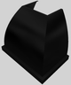 Vent-A-Hood® Designer Series 36" Black Wall Mounted Range Hood-5