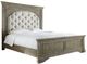 Steve Silver Co. Highland Park Waxed Driftwood Queen Panel Bed-0