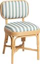 TOV Furniture Dorine Beige/Mint Green/Natural Dining Side Chair-0