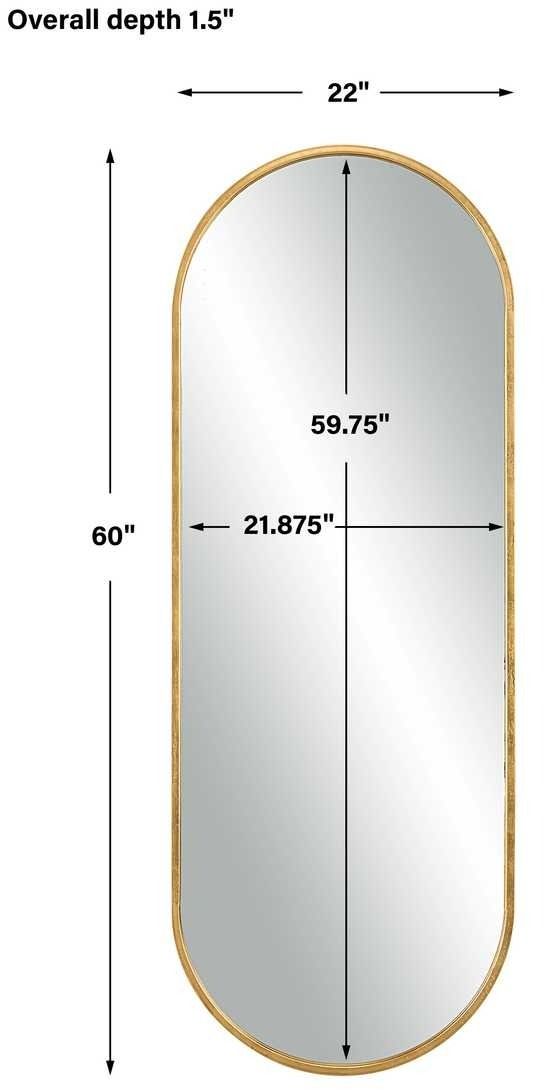 Uttermost® Varina Gold Tall Mirror-2