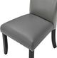 New Classic® Home Furnishings Lyra 2-Piece Gray Upholstered Dining Side Chair-5
