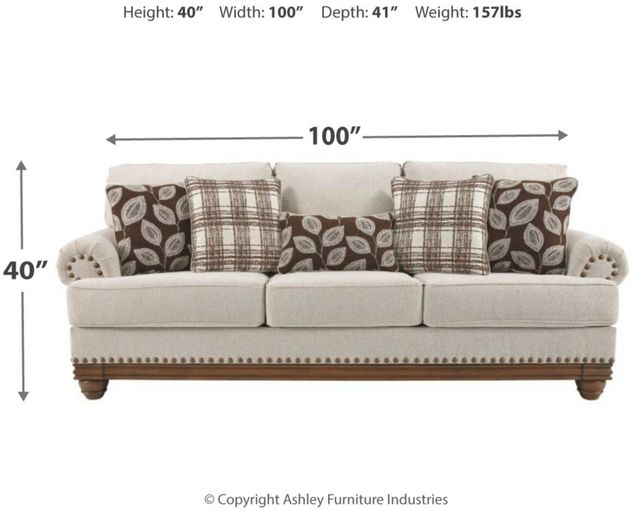 Signature Design by Ashley® Harleson Wheat Sofa-1