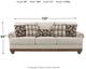Signature Design by Ashley® Harleson Wheat Sofa-1
