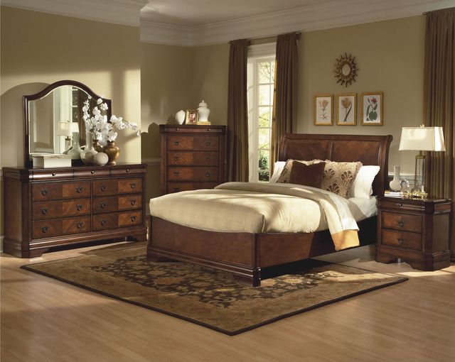 New Classic® Home Furnishings Sheridan Burnished Cherry Dresser-1