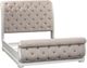 Liberty Furniture Magnolia Manor 4-Piece Antique White/Gray/Weathered Bark Queen Sleigh Bedroom Set with Chest-2