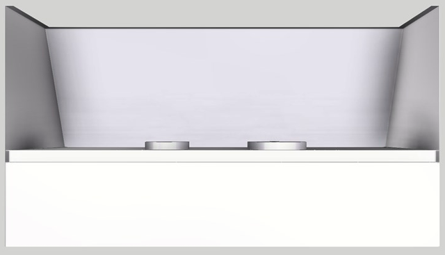 Vent-A-Hood® 54" White Wall Hood-2
