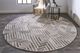 Feizy Asher Taupe/Natural 10' Round Rug-3