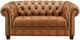 Hydeline® York Saddle Brown Loveseat-0