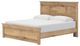 Signature Design by Ashley® Makidern Tan King Panel Storage Bed-2
