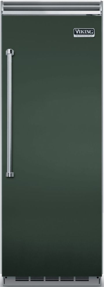 Viking® 5 Series 30 in. 17.8 Cu. Ft. Blackforest Green Column Refrigerator-0