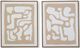 Signature Design by Ashley® Waldett 2-Piece Beige/White Wall Art Set-1