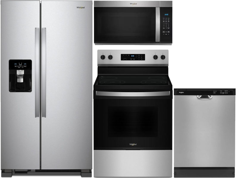 Whirlpool 33 Inch Side-By-Side Builder Package