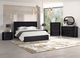 Furniture of America® Hildesheim 4-Piece Black Modern Contemporary Queen Bedroom Set-0