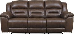 Signature Design by Ashley® Stoneland Chocolate Manual Reclining Sofa