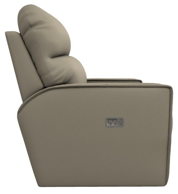 La-Z-Boy® Maddox Sand Power Reclining Chair and a Half with Headrest-2