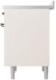 Ilve® Nostalgie II Series 36" Antique White Pro Style Induction Range-4