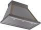 Ilve® Nostalgie II Noblesse 36" Graphite Matte Wall Mounted Range Hood with Burnished Trim-1