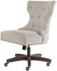 Olliix by Madison Park Cream Erika Office Chair-2