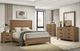 Furniture of America® Panelli 4-Piece Walnut Queen Bedroom Set-0