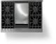 Viking® 5 Series 36" Spiced Cider and Stainless Steel Freestanding Gas Range-1