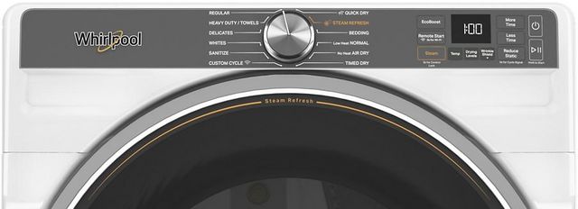 Whirlpool® 6 Series 7.4 Cu. Ft. White Front Load Electric Dryer -5
