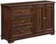 ACME Furniture Franklin 4-Piece Brushed Walnut Full Bedroom Set-4