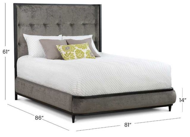 Wesley Allen Customizable Broadway King Panel Bed-2