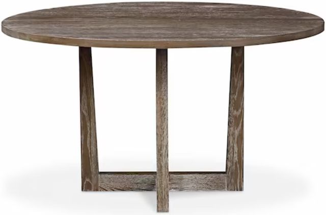 Bassett® Furniture Customizable BenchMade Liam 54" Oak Round Table-1