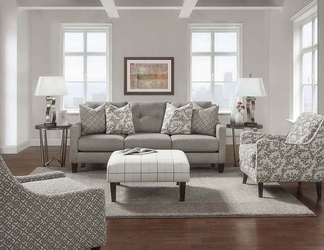 Fusion Furniture Evenings Stone Sofa-1