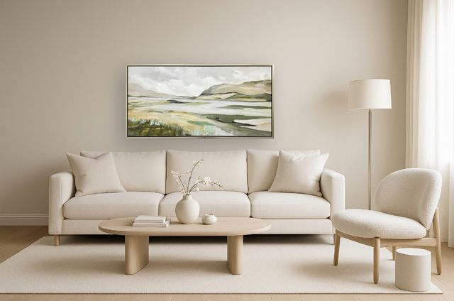 Classy Living Radiant Serene Landscape Wall Art-1