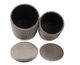 TOV Furniture Channeled Grey Set of 2 Storage Ottomans-1