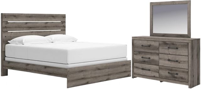 Signature Design by Ashley® Graystorm 3-Piece Brown Gray King Bedroom Set-0