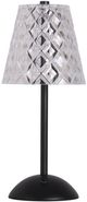 Classy Living 2-Piece Crystal Radiance I Matte Black Accent Lamp Set-0