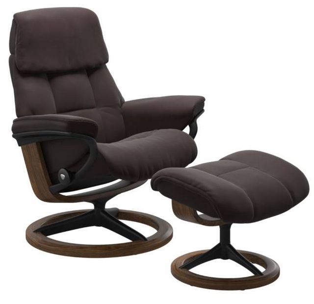 Stressless® by Ekornes® Customizable Ruby Large Signature Base Recliner ...