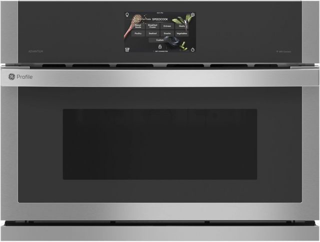 GE Profile™ 27" Stainless Steel Electric Speed Oven