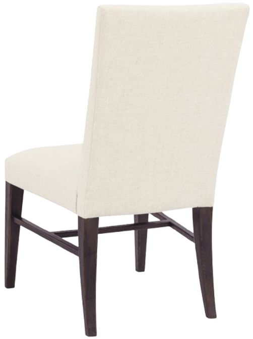 Hooker® Furniture Driftwood Burnt Timber/Lovegood Bisque Upholstered Dining Side Chair-2