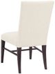 Hooker® Furniture Driftwood Burnt Timber/Lovegood Bisque Upholstered Dining Side Chair-2