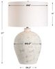 Uttermost® Karena Dark Gray/Ivory Table Lamp-2