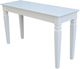 John Thomas Furniture® Java Pure White Sofa Table-1
