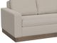 International Furniture Direct Georgia Beige 90" Sofa-2