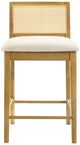 Armen Living Tobias 3-Piece Amber Glow/White Counter Stool Set-2