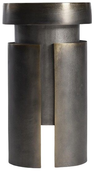 Bernhardt Avi Bernhardt Interiors Blackened Brass Accent Table-2