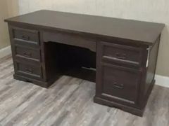 TEXAS RUSTIC EXECUTIVE DESK