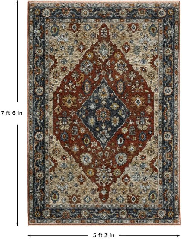 Oriental Weavers™ Aberdeen 5'x8' Style 7 Area Rug-2