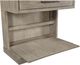 aspenhome® Platinum Gray Linen 1-Drawer Nightstand-1