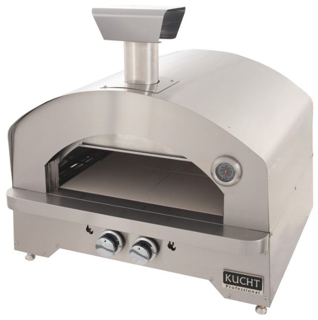 Kucht Professional Napoli 30" Stainless Steel Outdoor Portable Pizza Oven-4