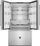 Bertazzoni Master Series 36" 26.2 Cu. Ft. No Fingerprint Stainless Steel Counter Depth French Door Refrigerator-1