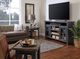 aspenhome® Eastport Drifted Black 65" Highboy Console-1