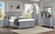 Furniture of America® Castlile Gray Twin Storage Bed-2